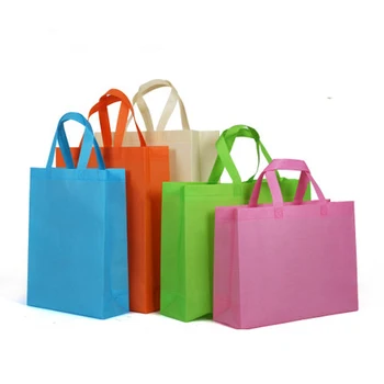 

Different Colors Print your logo Non Woven Shopping Bags Recycle Non Woven bag