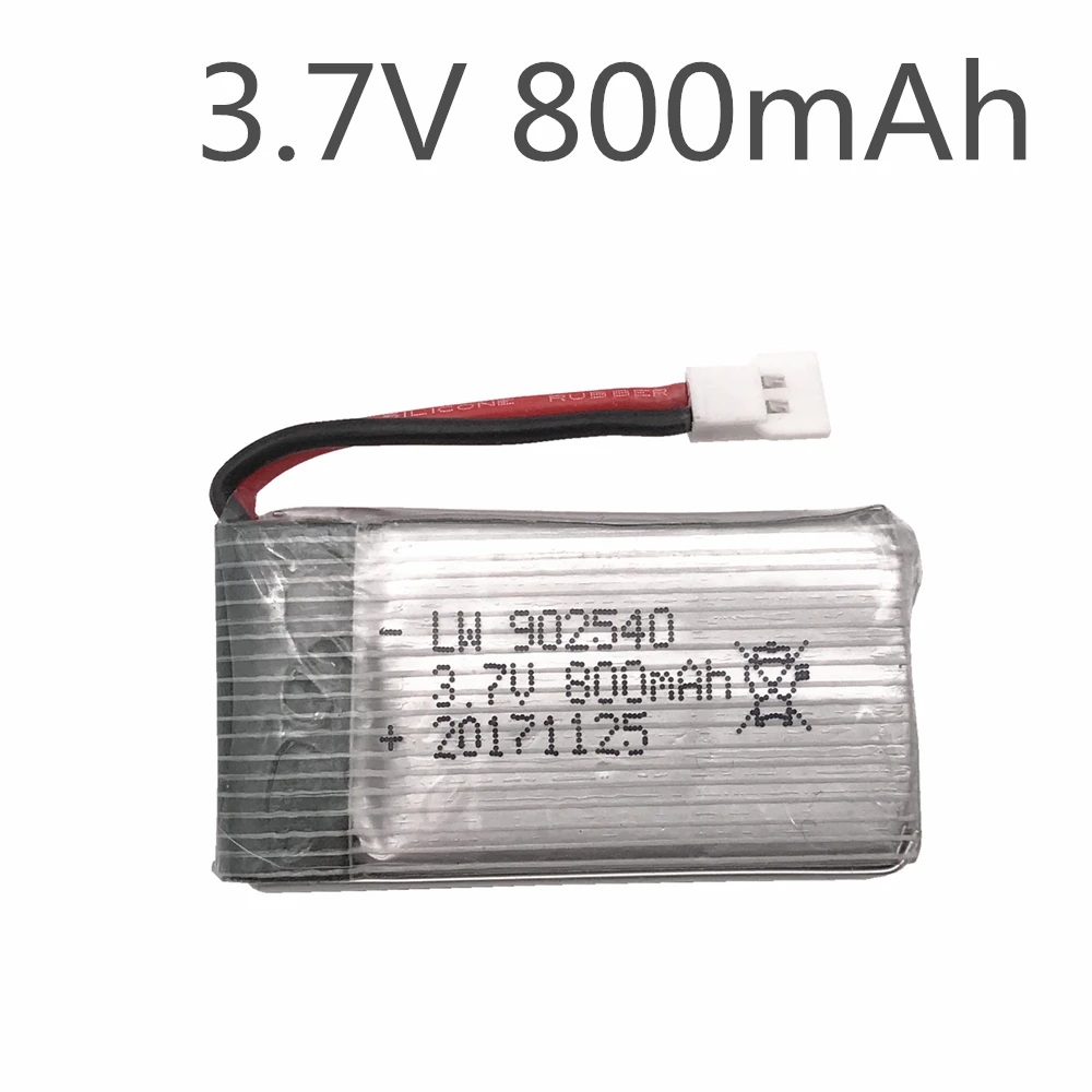 Аккумулятор для квадрокоптера Syma X5 X5C 3 7 В 800 мА/ч 1 X5S X5SW X5SC V931 H5C CX 30 запасные части с