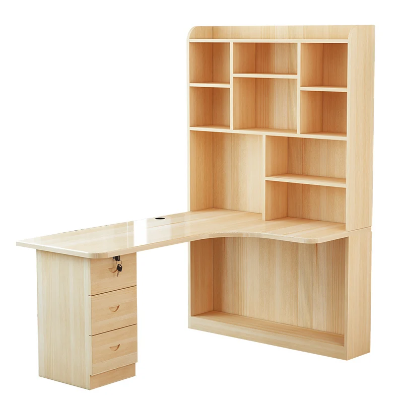 Mueble السرير مكتب Escritorio Tisch مكتب موبل الفقرة دفتر Biurko الرجعية خشبية حامل مكتبي ميسا طاولة كمبيوتر محمول مع خزانة