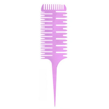 

Dyeing Practical Sectioning Salon Fish Bone Girls Styling Dispensing Hair Comb Women Coloring Modeling Highlighting Brush