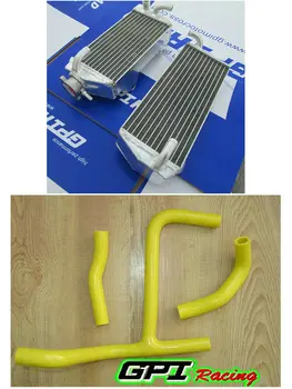 

Aluminum Radiator + hose for Suzuki RMZ250 RMZ 250 10 11 12 2012 2010 2011 RH&LH GPI high-per