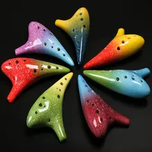 12 Kong Тао 12 отверстий альтовая флейта star C окарина хорошим интонации красивые сделать на заказ