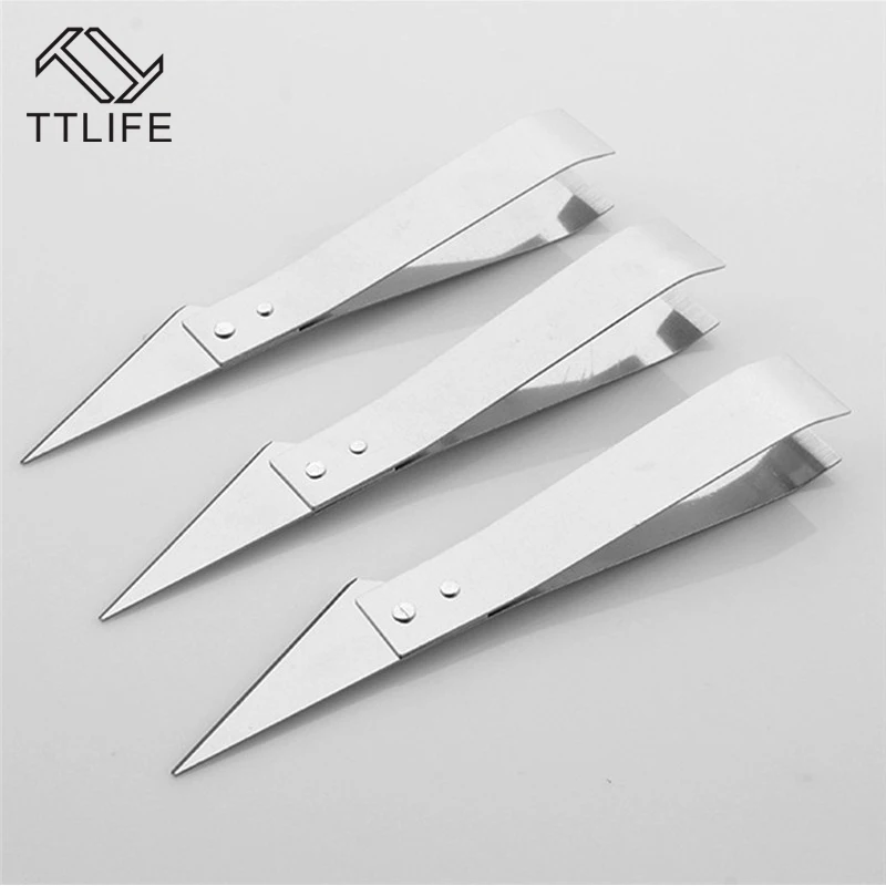 TTLIFE Stainles стальная головка Defeatherer артефакт Pull утка перо выщипывание перья заколка