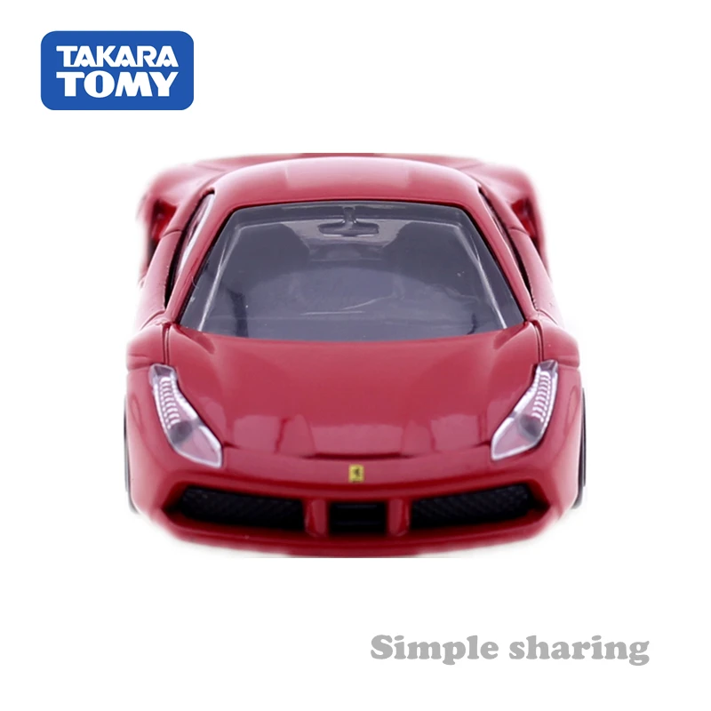 Takara Tomy Tomica No.64 488 GTB Roadster 1:62 литый под давлением миниатюрный автомобиль модель