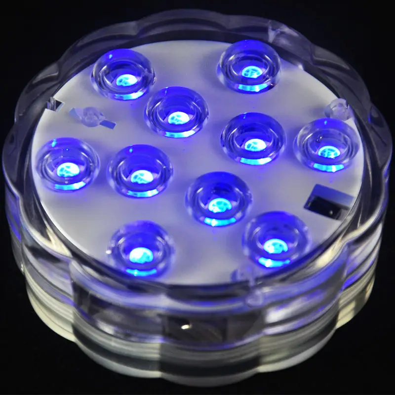 Blue Color Flower Light 