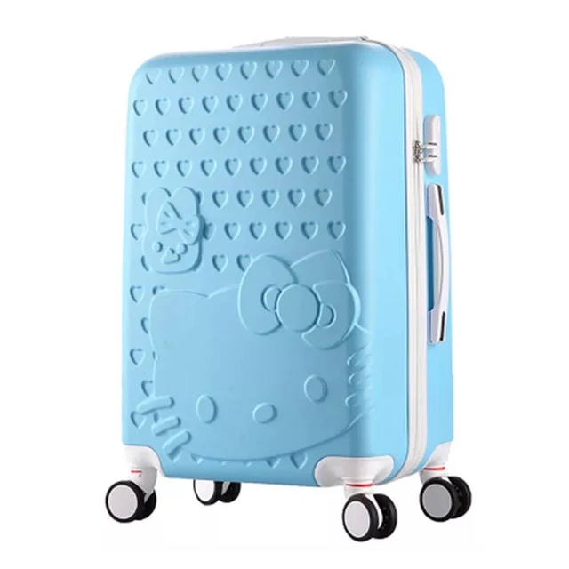 kids Hello Kitty Suitcase cute Luggage set 20 24 inch students Trolley