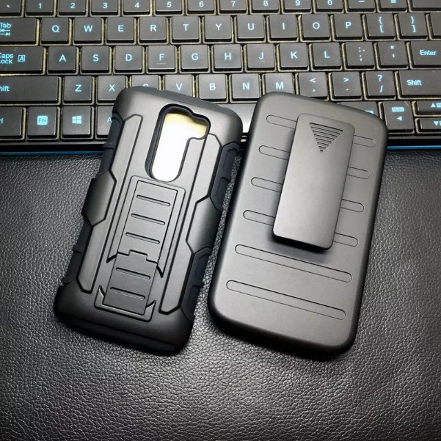 Прочный Защитник Панцири ремешках кобура Heavy Duty чехол для LG G2 Mini d618 крышка