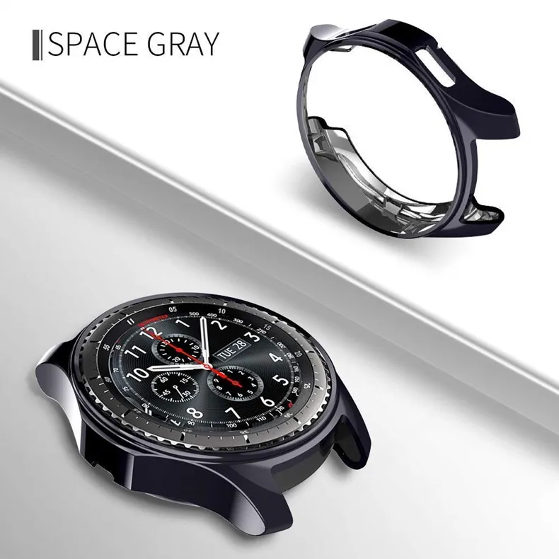 Чехол для samsung Galaxy Watch 46 мм 42 мм/gear S3 frontier общего назначения бампер Смарт-часы аксессуары Защитная крышка