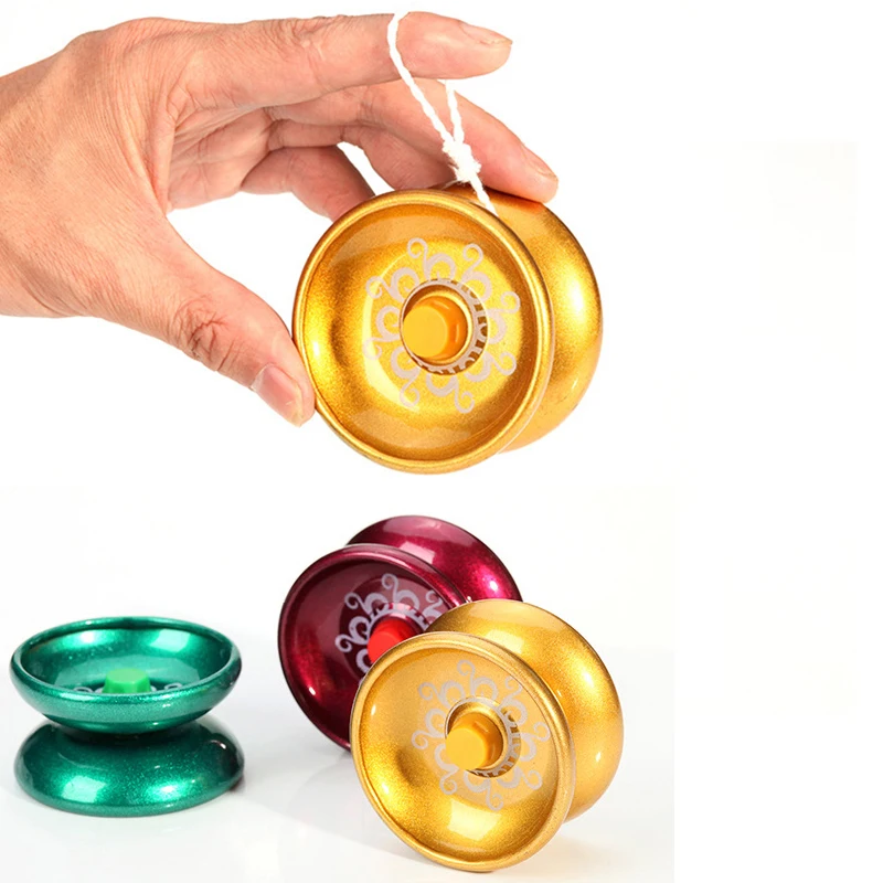 

High density alloy Yoyo toys CalssicToys Pull on rope Popular toys YO YO Inertial toys children's gift magic Boy toys gift
