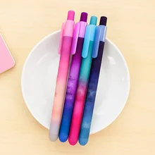 4 pcs Dream star gel pen 0.5mm roller ball black ink pen Stationery Office accessories School supplies caneta escolar EB585 4 pcs Dream star gel pen 0.5mm roller ball black ink pen Stationery Office accessories School supplies caneta escolar EB585