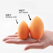 1 шт. Гладкий косметический слоеный сухой влажный макияж основа губка косметические средства по уходу за лицом аксессуары в форме капли воды 9 цветов