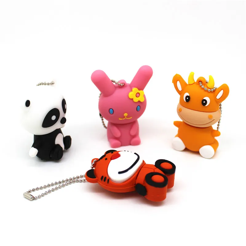 6-cartoon-pink-rabbit-panda-tiger-bull-usb-flash-drive-disk-memory-stick-pendrive-4GB-8GB-16GB