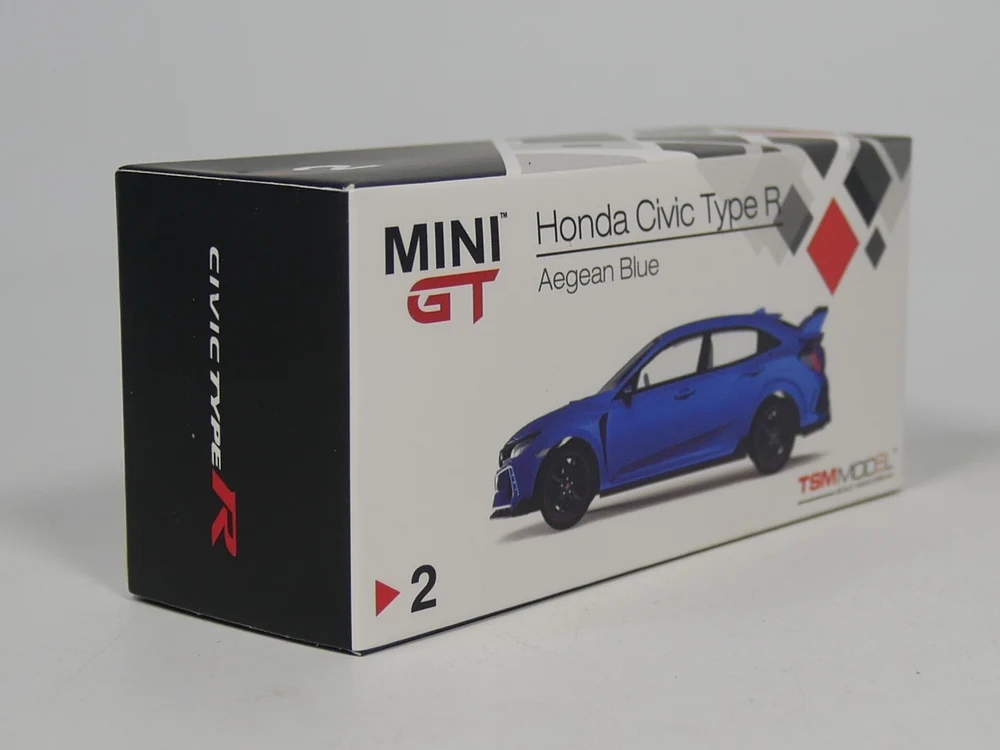 TSM модель 1:64 MINI GT HONDA CIVIC Тип R правое рулевое колесо (синий)| |