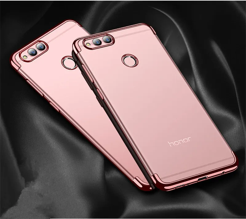 Plating Full Protection silicon Cover Case y6 prime 2018 case6
