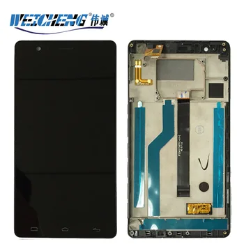 

WEICHENG para BQ Aquaris E6 pantalla Lcd + asamblea de pantalla táctil digitalizador con marco herramientas libres