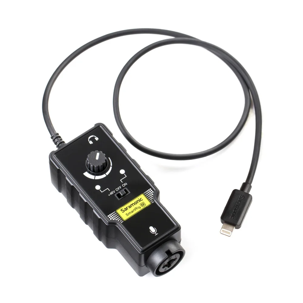 Saramonic SmartRig Di XLR микрофон мм и 6 3 гитарный интерфейс с Apple MFi Сертифицированный