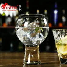 Творческий бокал сока Кубок ног высокие тепло десерт молочный коктейль чашки Мороженое Кубок пива