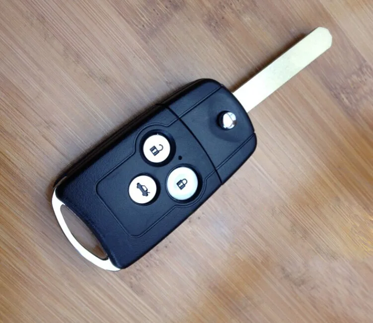 3  Buttons Honda Accord Spirior  CRV replacement flip remote key shell  3CRV