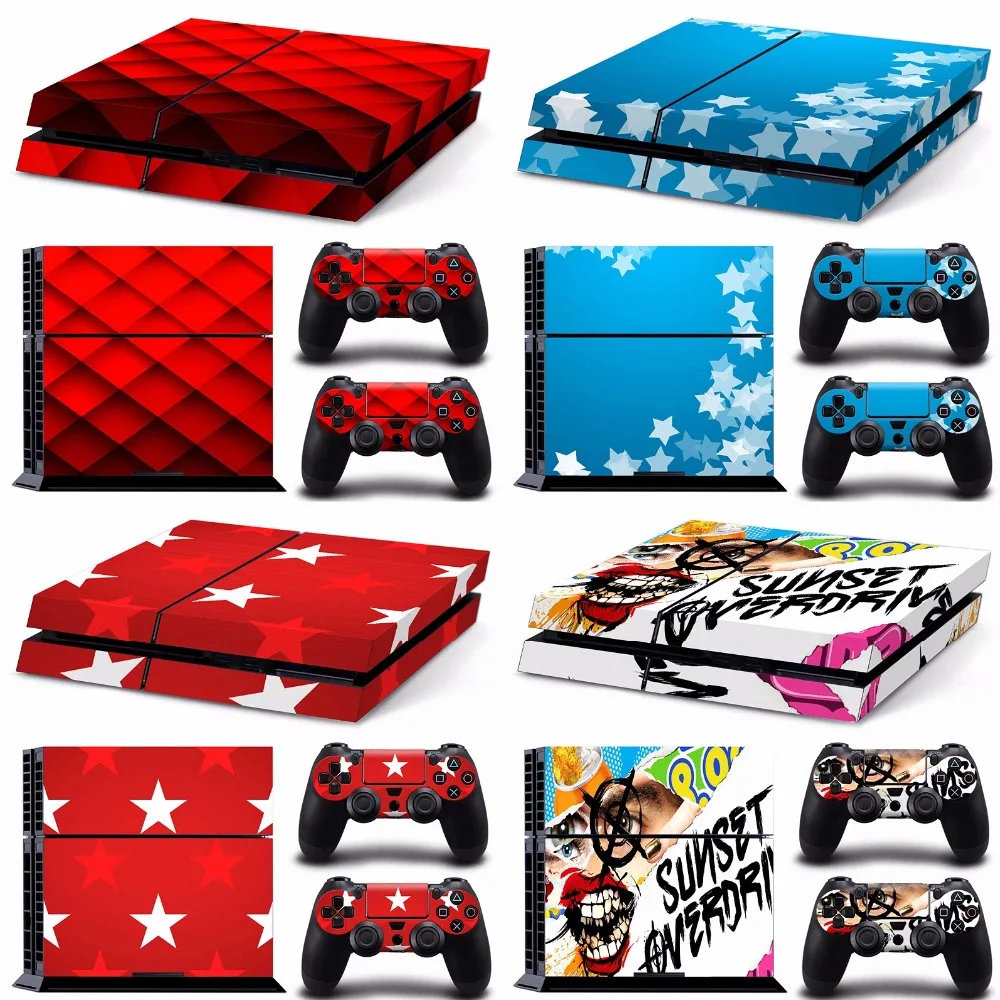 New Colores Playstation 4 Games Skin For Vinyl Stickers Ps4 For Sony