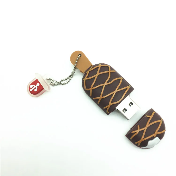 Лидер продаж стиль мороженого magnum usb memory stick 4 ГБ 8 ГБ 16 ГБ 32 ГБ 64 ГБ flash накопитель USB 2.0 флэш-диск подарки