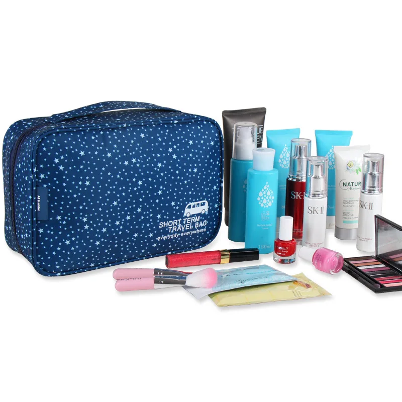 

Hanging Toiletry Bag-Portable Travel Organizer Cosmetic MakeUp Bag Case for Women Men Shaving Kit with Hanging Hook for Vacation