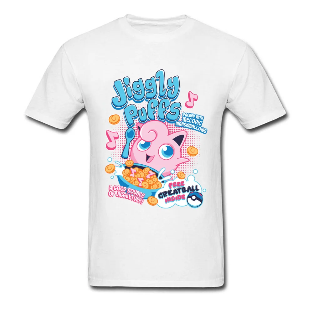 JigglyPuffs футболка с монстрами топы для мужчин аниме милая Дизайнерская одежда