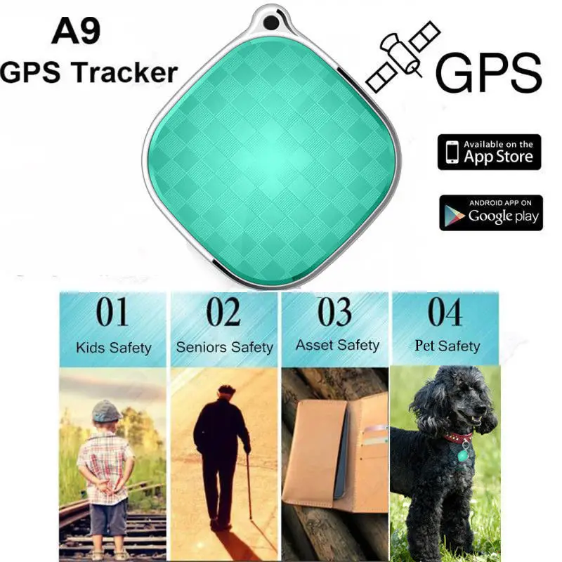 

Portable GPS Tracker Support SIM Card Positioning Monitor Device for Cat Dog Pet Children Kid Finder Locator SOS Alarm GPRS GSM