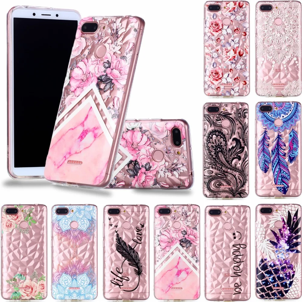 

Varnish Relief Case sFor Fundas Xiaomi Redmi 6 6A Capa Soft TPU Mobile Phone Cover on for Xiaomi Redmi6A 6 A Phone Case Bag
