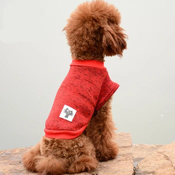 

Classic Dog Clothes Warm Puppy Outfit Pet Jacket Coat Winter Dog Clothes Soft Sweater Clothing for Small Dogs Dog Chihuahua