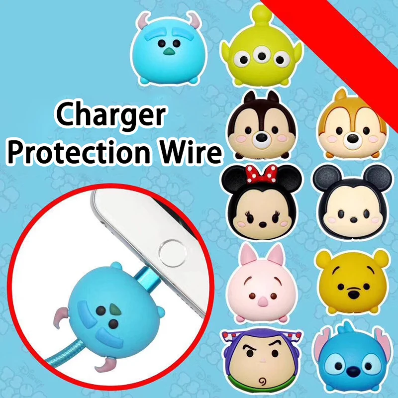 

Cartoon Animal Cable Protector Data Line Cord Protector Case Cable Winder For iPhone Samsung Android IOS USB Charging Cables