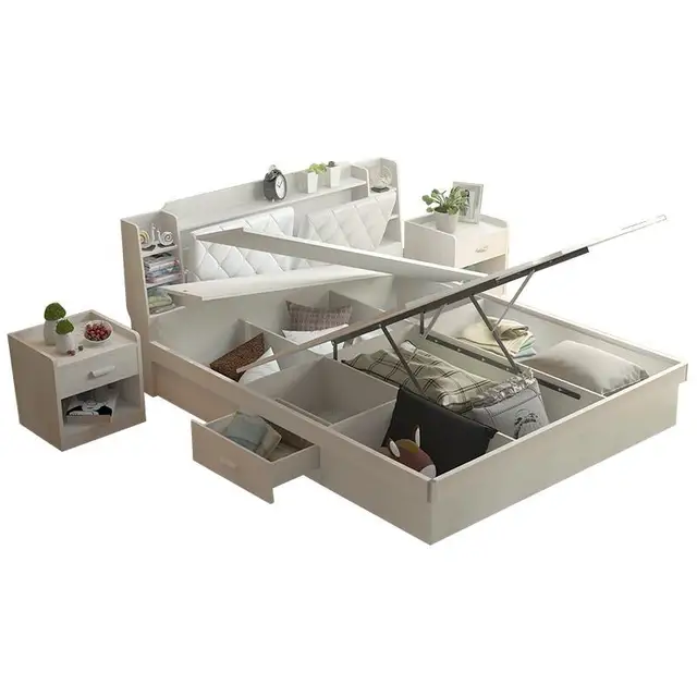 Cheap La Casa Box Home Meuble Maison Tempat Tidur Tingkat Letto Matrimoniale Modern bedroom Furniture De Dormitorio Cama Mueble Bed Cheap La Casa Box Home Meuble Maison Tempat Tidur Tingkat Letto Matrimoniale Modern bedroom Furniture De Dormitorio Cama Mueble Bed