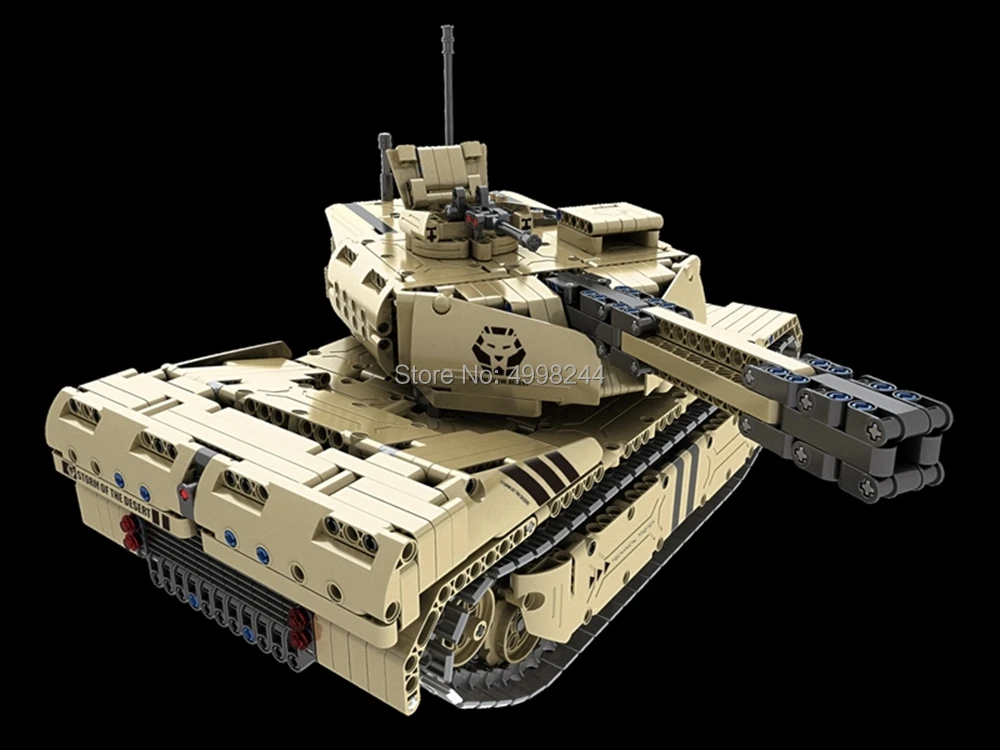 1276 Шт Военный пульт дистанционного управления rc m1a2 главный боевой танк 50 м