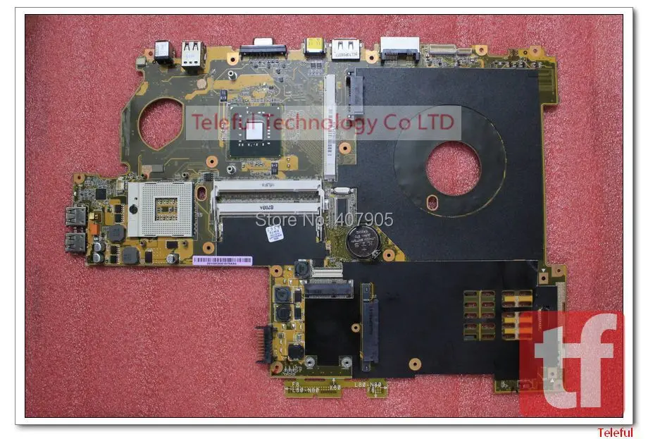 Motherboard for Asus N81V PM45 chipset Model Yellow boardlaptop motherboard asuslaptop