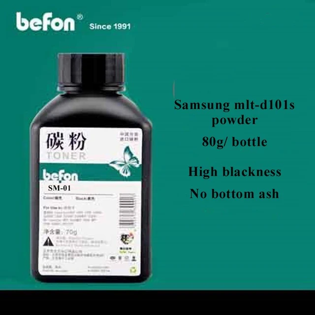 80 Gram Toner For Sumsung Mlt D101s Ml 2160 2165 2165w Scx 3400 3400f 3405 3405f 3405fw 3405w Sf 760p Toner Cartridge Aliexpress Mobile