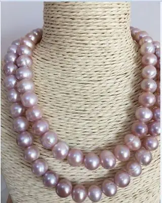 

FREE SHIPPING HOT sell new Style >>>>14kclasp elegant AAA+11-12MM south sea natural pearl necklace 32inch