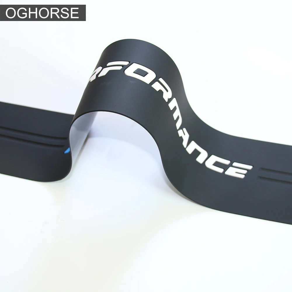 New Performance Rubber Car Rear Bumper Trim Guard Plate Scuff Protector Sticker Protection Cover For BMW X3 G01 2018 Accessories