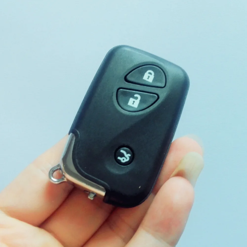 

With Logo New Replacement Shell Smart Remote Key Case Fob Keyless Entry 3 Button For Lexus IS250 ES350 GS350 LS460 GS