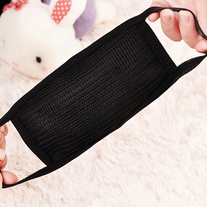 

1PC Black Cotton Anti-dust Mask Unisex Motorcycle Bicycle Outdoor Sports Cycling Wearing Windproof Warm Face Mouth Half Mask