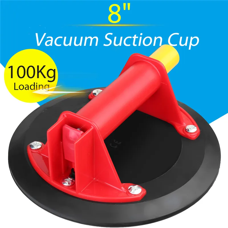 Hand Pump Glass Suction Plate Vacuum Suction Cup Metal Handle Pumping
