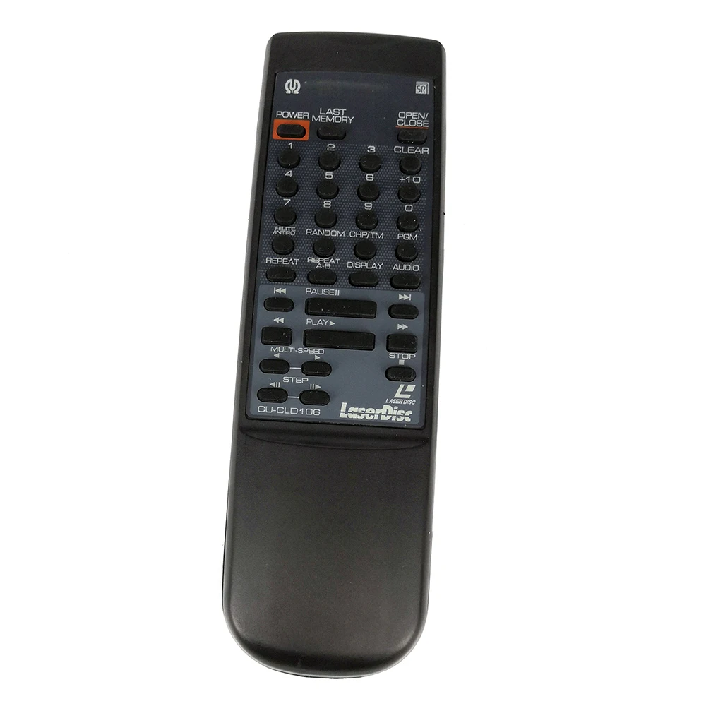 

New Replacement Remote Control CU-CLD106 FOR Pioneer Laser Disc PLAYER CU-CLD148 CU-CLD048 CU-V154 CU-V141 CLD-S315