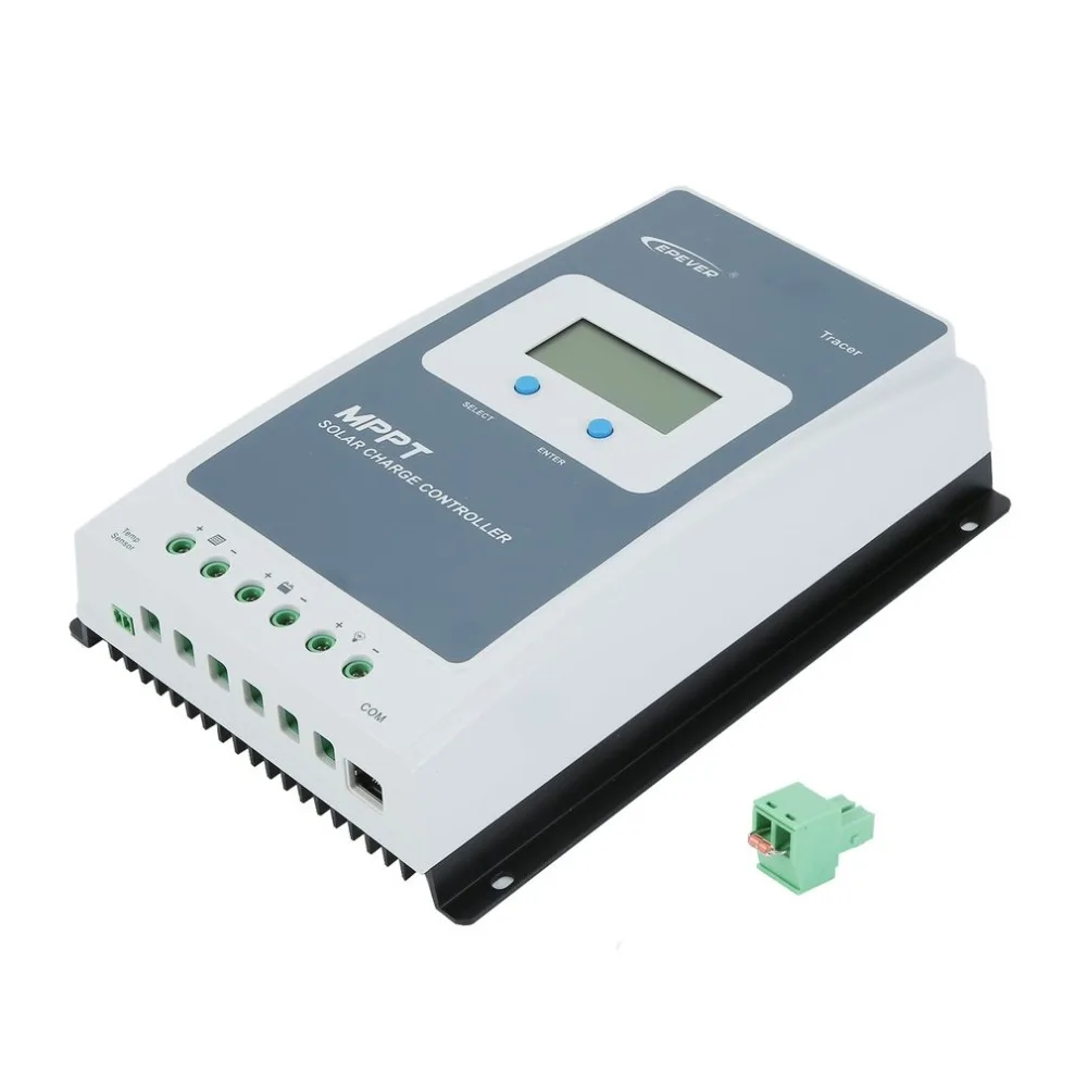 4210AN MPPT-40A LCD Display 12/24V Auto Solar Panel Solar Controller Tracer For Solar Battery Charging Solar System 4210AN MPPT-40A LCD Display 12/24V Auto Solar Panel Solar Controller Tracer For Solar Battery Charging Solar System