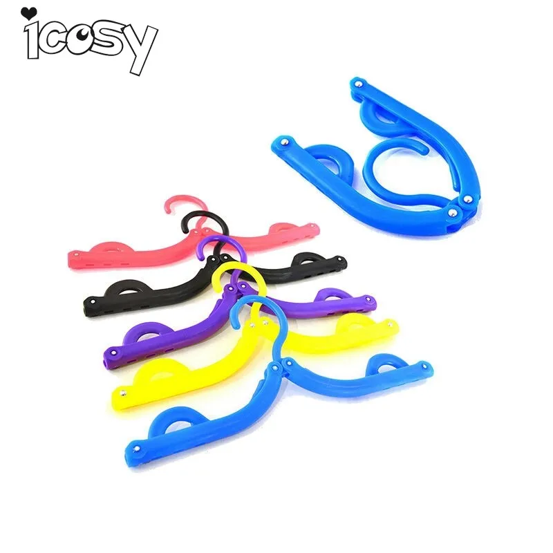 

Foldable Travel Portable Non-Slip Clothes Hook Hangers Save-Space Organizer Outdoor Dry Rack Holder Clothing Drying Racks A20D15