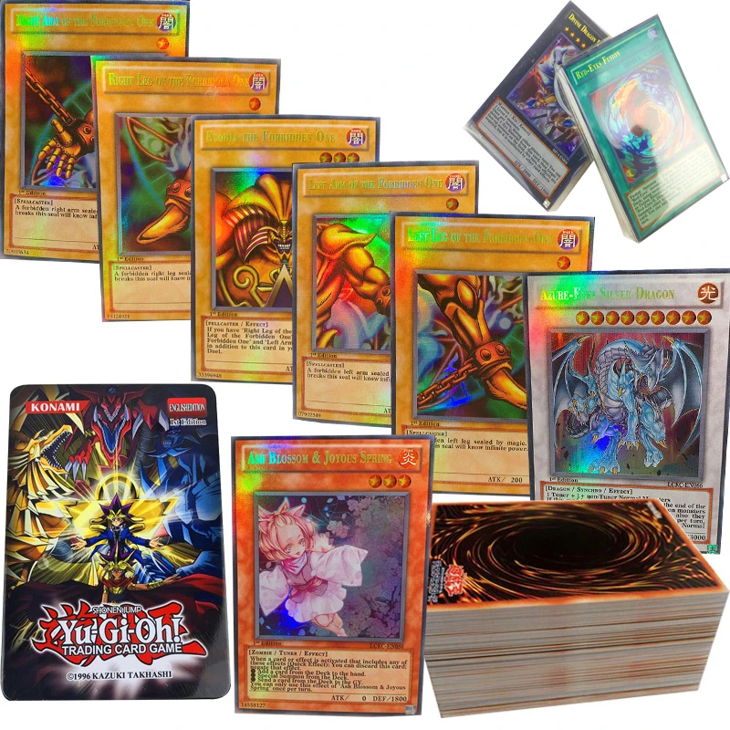 60 шт. Редкие флэш-карты Yu gi oh игровые бумажные карты Gi Oh детские игрушки коллекция
