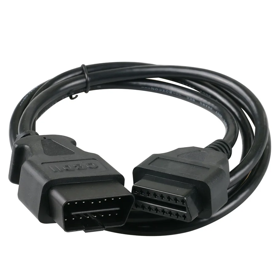 OBD2 16 штырьковый Удлинительный кабель 1 5 м соединительный соединитель OBD