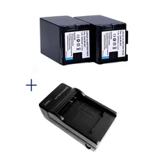 2 шт. BP-827 BP827 3000 мА/ч, Батарея+ Зарядное устройство для CANON HF20 HF21 HF S11 HF S10 HF11, для canon bp 827 Батарея
