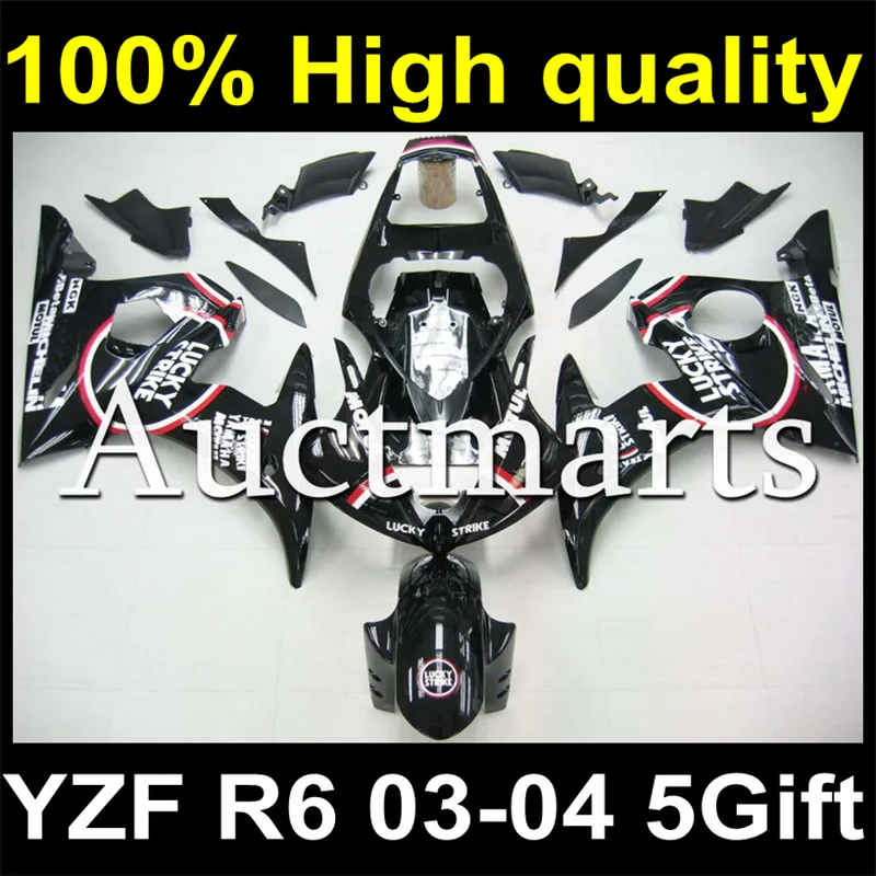 

Complete Plastic Body Fairing Kit Set For YAMAHA YZF600 YZF 600 R6 2003 2004 03 04 Fairing Y03-03043355