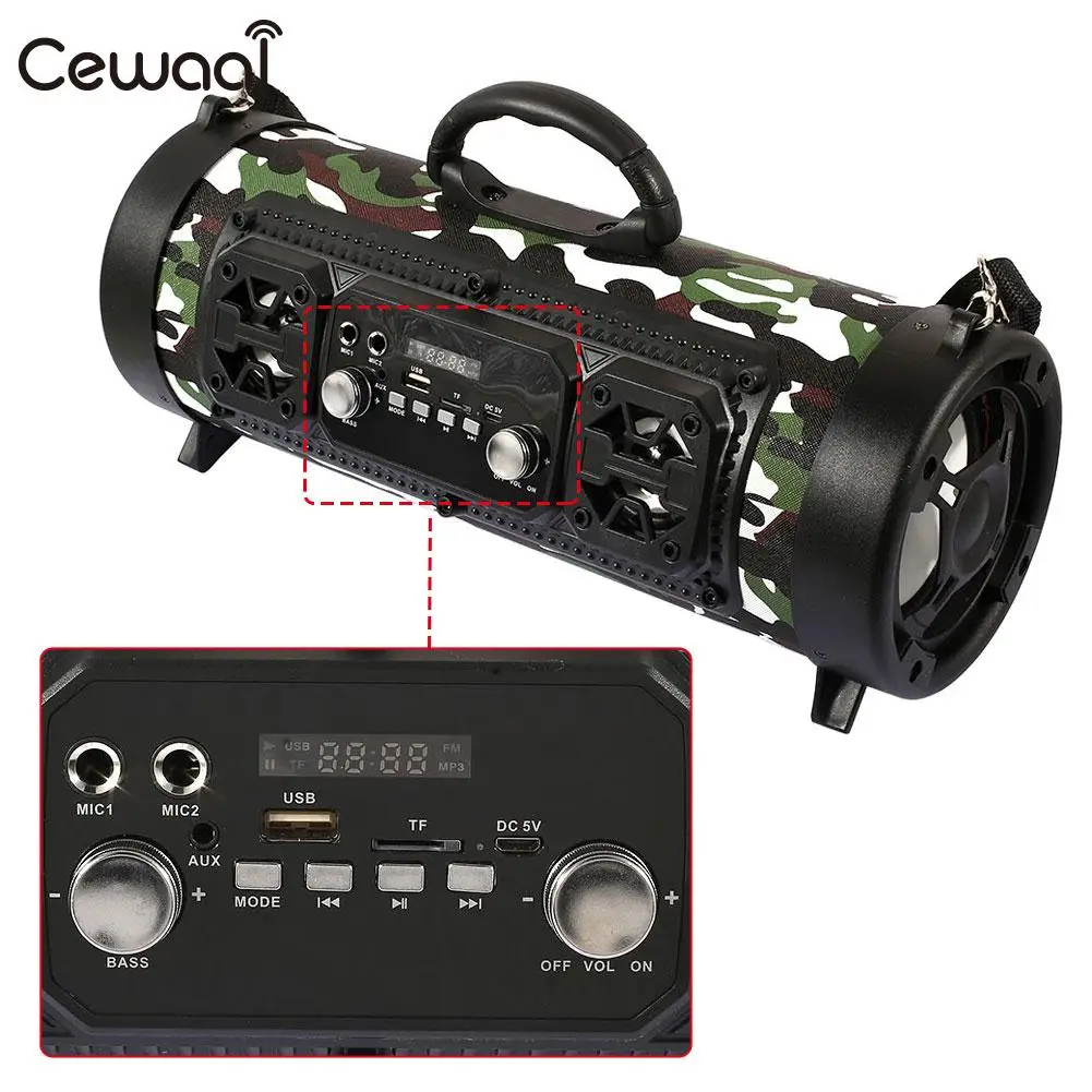 

Bluetooth Wireless Bluetooth Speaker Surround Speaker FM Radio U Disk Pad Universal Protable
