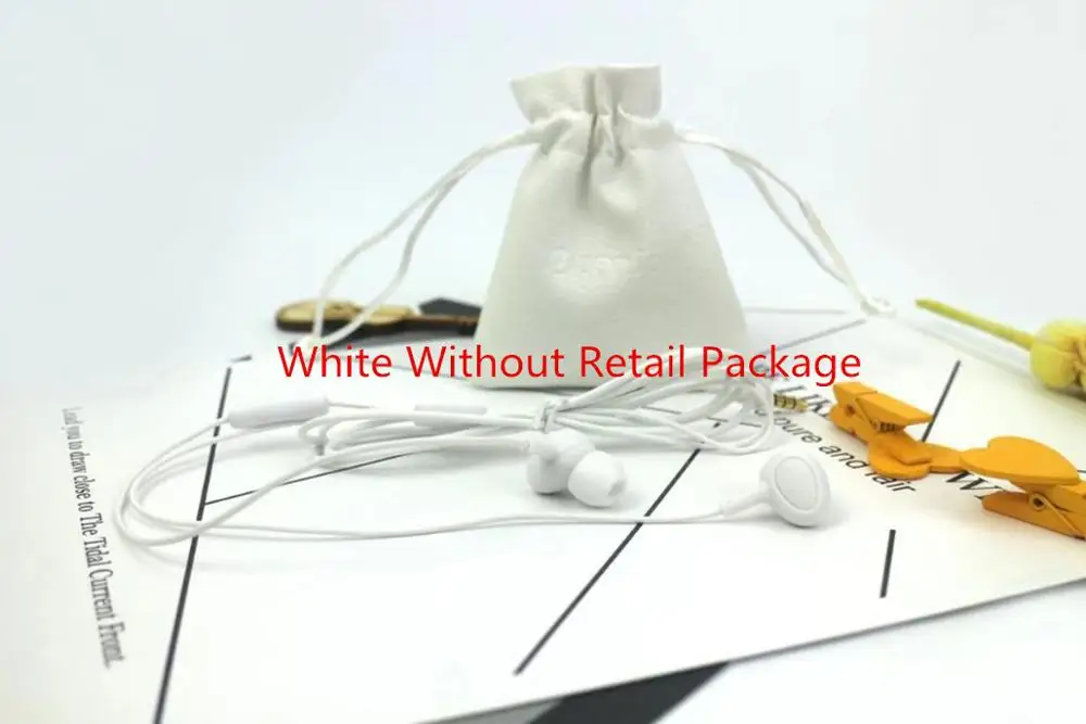 Детские наушники-вкладыши 3,5 мм милые Мультяшные наушники с сумкой для хранения микрофона для Xiaomi девочек дети вызов ipad мобильный телефон - Цвет: White Without Packag