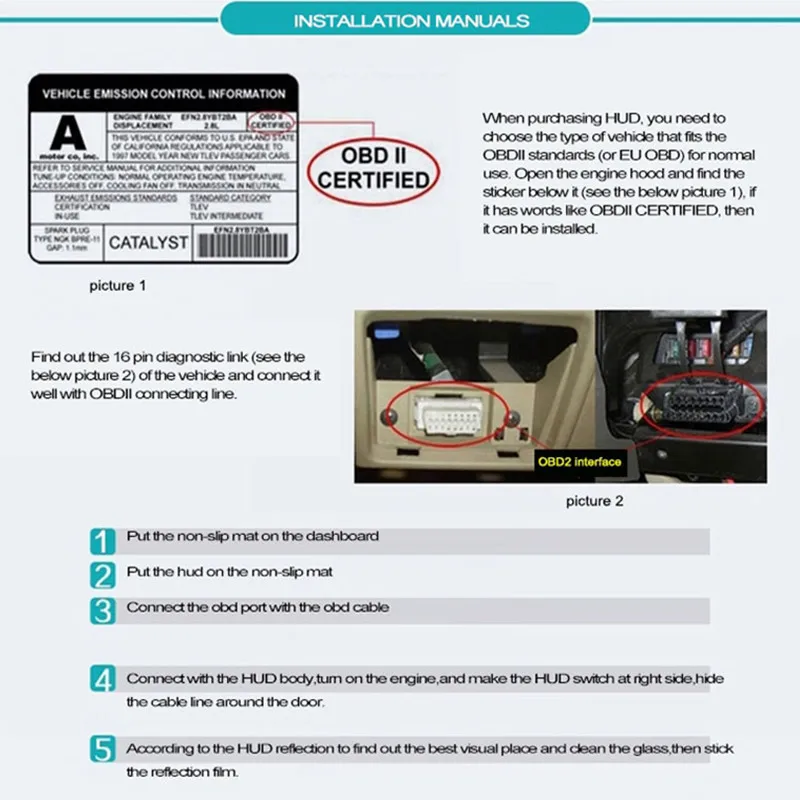GEYIREN HUD E350 5.5' HUD car display Auto OBD2 speed alarm LED Windscreen Projector Data Diagnostic Tool car electronics 2019 GEYIREN HUD E350 5.5' HUD car display Auto OBD2 speed alarm LED Windscreen Projector Data Diagnostic Tool car electronics 2019