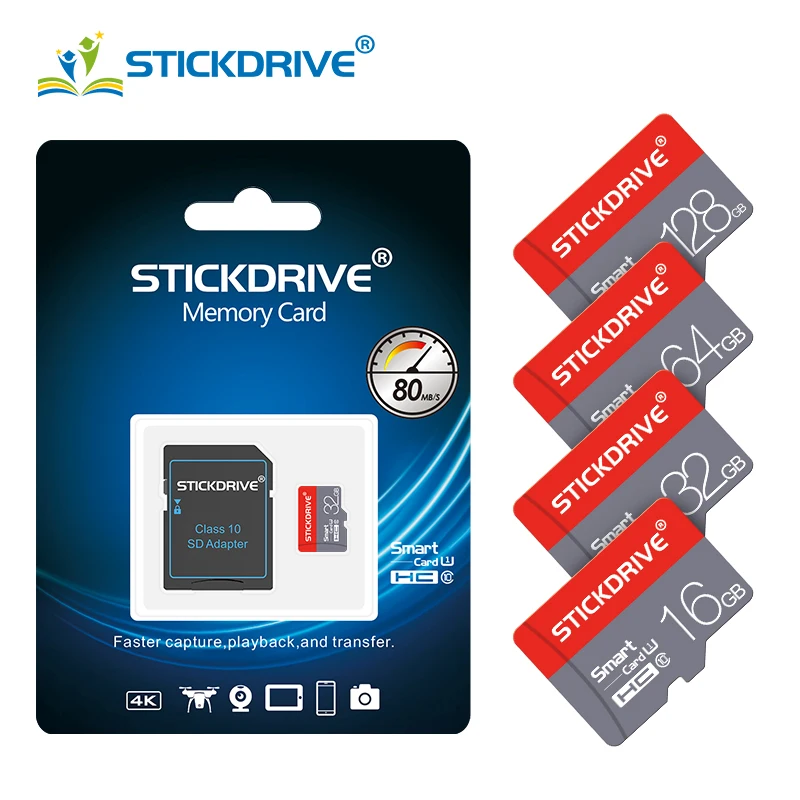 Дешевый Высокая Скорость Micro SD карта 32 GB UHS 1 64 GB 128 GB Class10 карты флэш памяти 16 GB Micro SDHC SDXC tf карты для камеры Бесплатная доставка